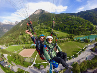 Vol ascendance Smiles parapente - Bozel