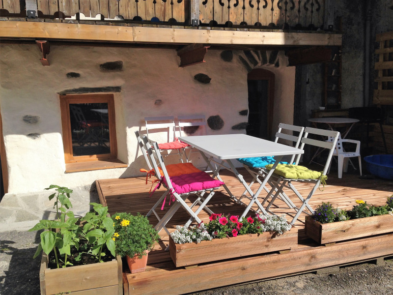 Location vacances - Planay - Vallée de Bozel - Terrasse