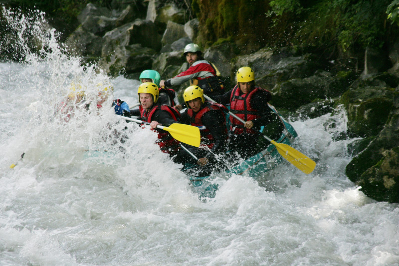 Rafting sur le Doron