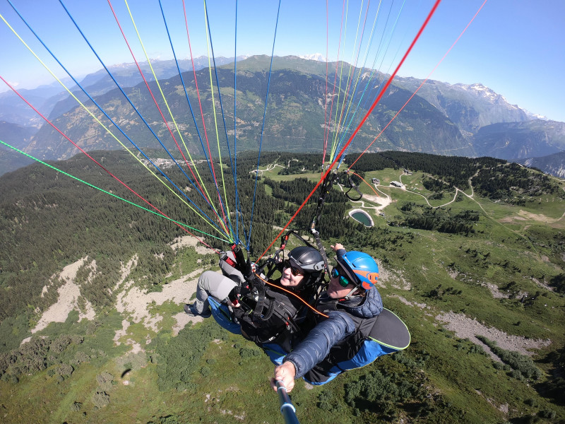 Vol découverte Smiles parapente - Bozel