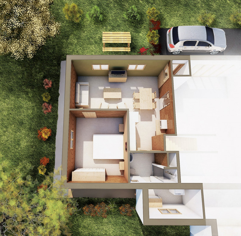 Location vacances - Bozel - Plan du logement