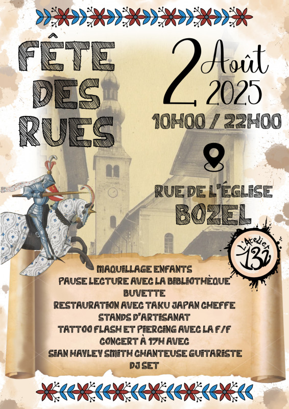 Fête des Rues à l'Atelier 132_Bozel