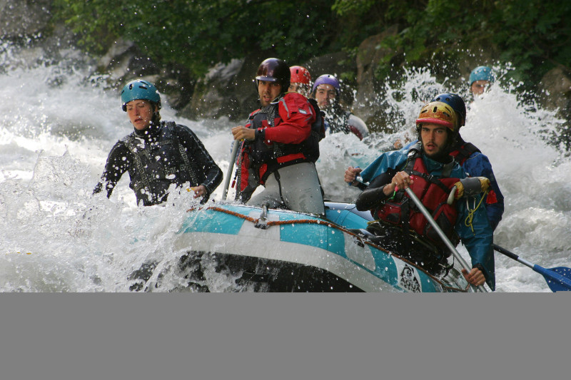 rafting sur le Doron de Bozel