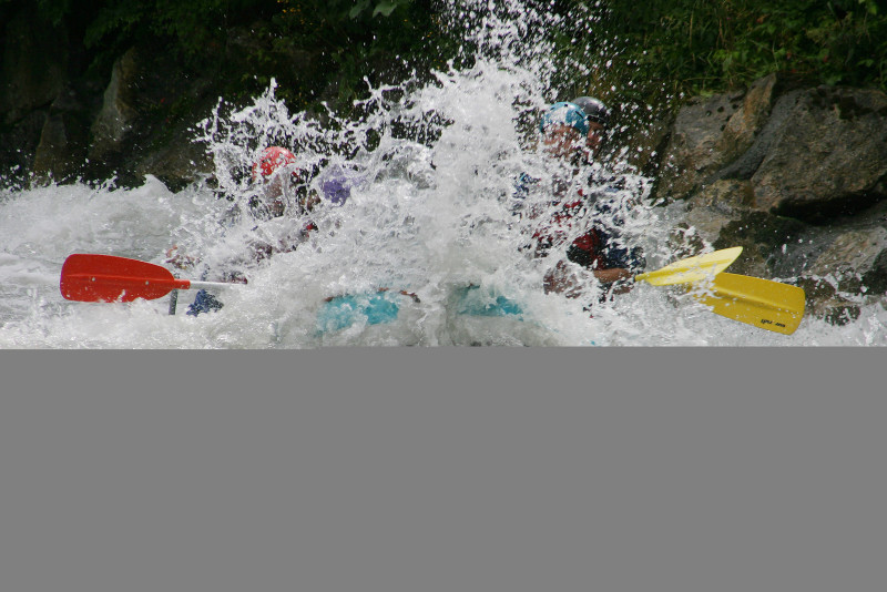 Rafting sur le Doron