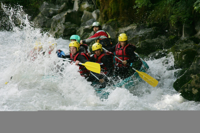 Rafting sur le Doron
