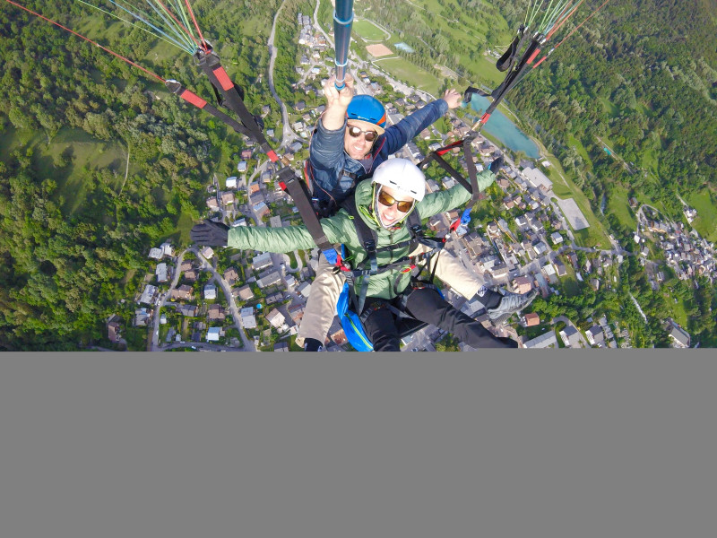 Vol prestige Smiles parapente - Bozel