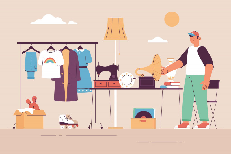 Vide grenier - Bozel