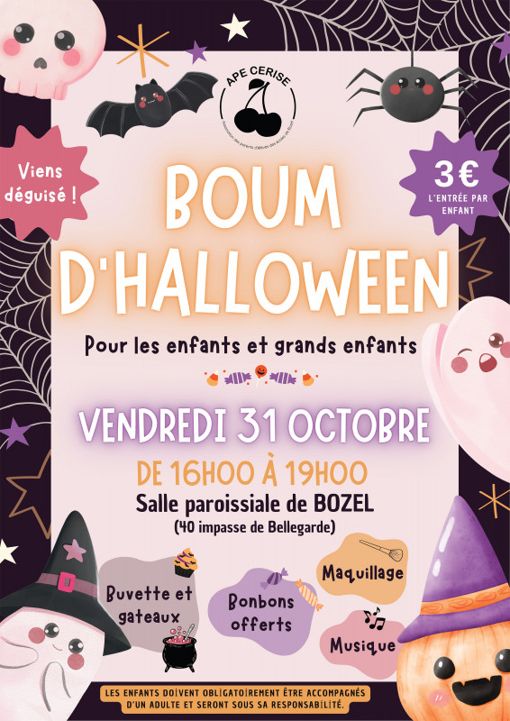Boom d'halloween - Bozel