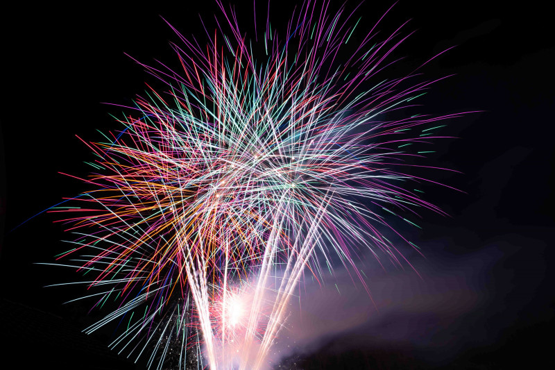 Feu d'artifice Bozel