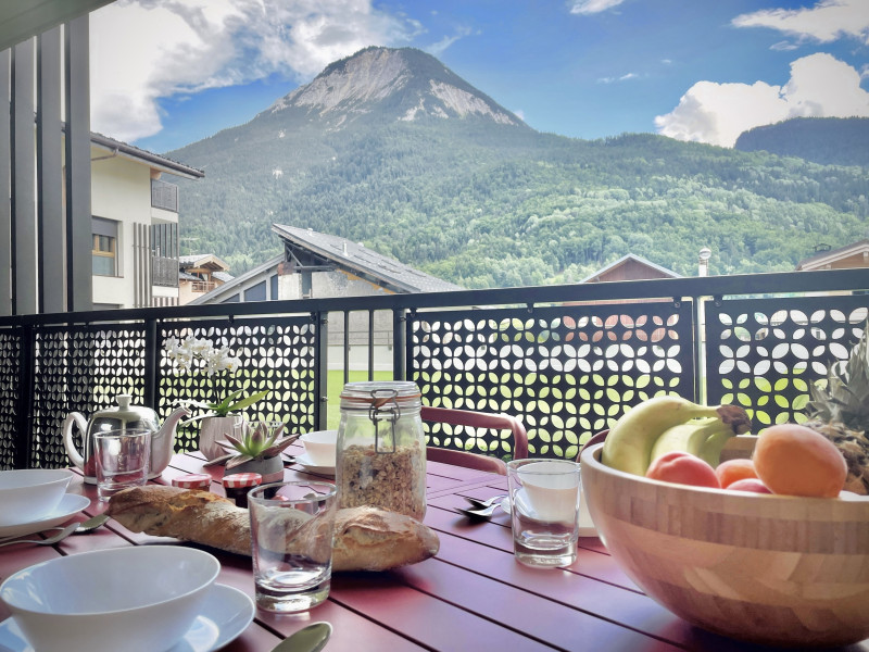 Location vacances - Bozel - Vue du balcon Location vacances - Bozel - Vue du balcon