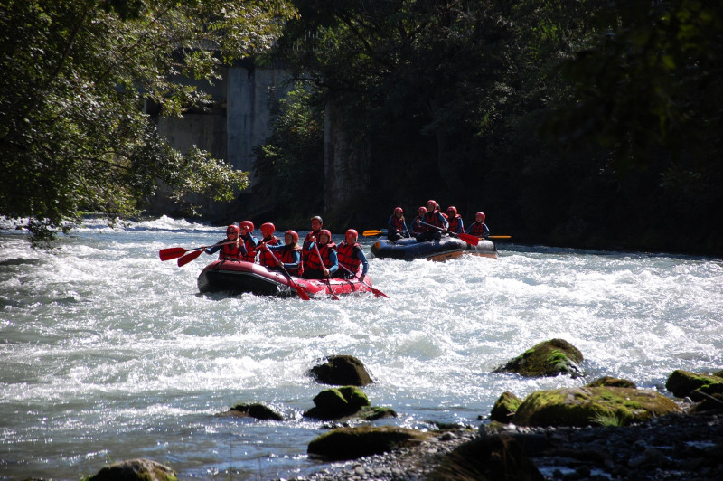 Rafting on the Isère - © Chloé Humbert Rafting on the Isère