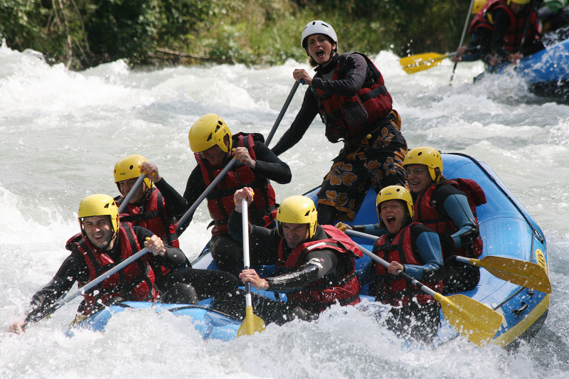 rafting sur l'Isère - © Franceraft rafting sur l'Isère