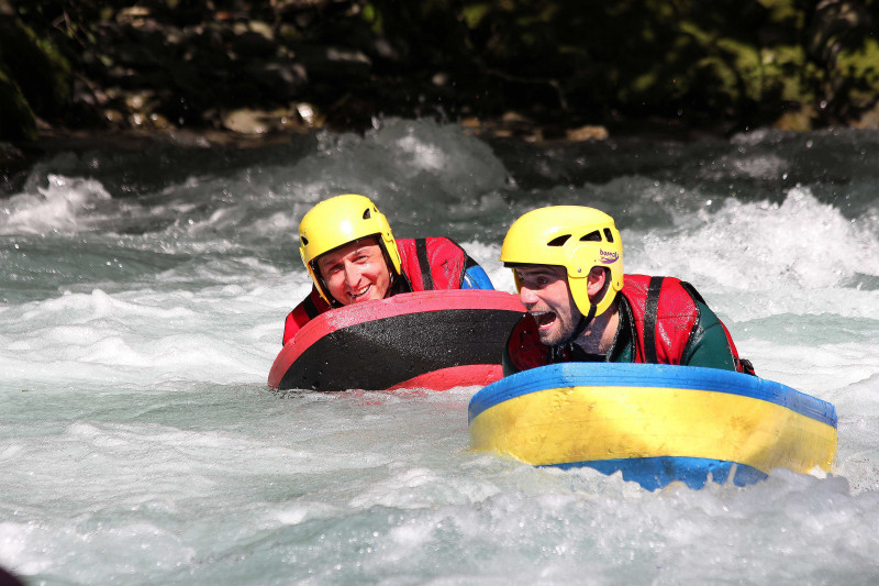 Hydrospeed on the Isère